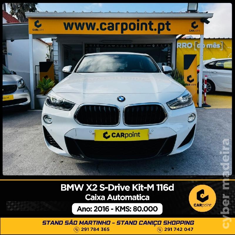 BMW X2 S-Drive Kit-M 116d Automático : 1.5cc 116cv Gasóleo 