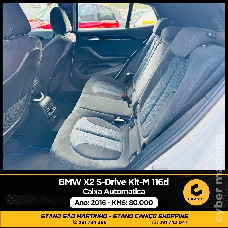 BMW X2 S-Drive Kit-M 116d Automático : 1.5cc 116cv Gasóleo 
