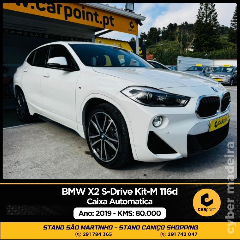 BMW X2 S-Drive Kit-M 116d Automático : 1.5cc 116cv Gasóleo
