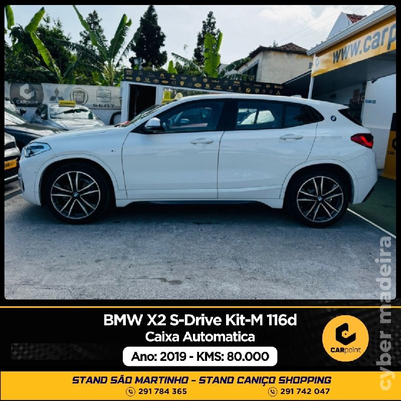 BMW X2 S-Drive Kit-M 116d Automático : 1.5cc 116cv Gasóleo