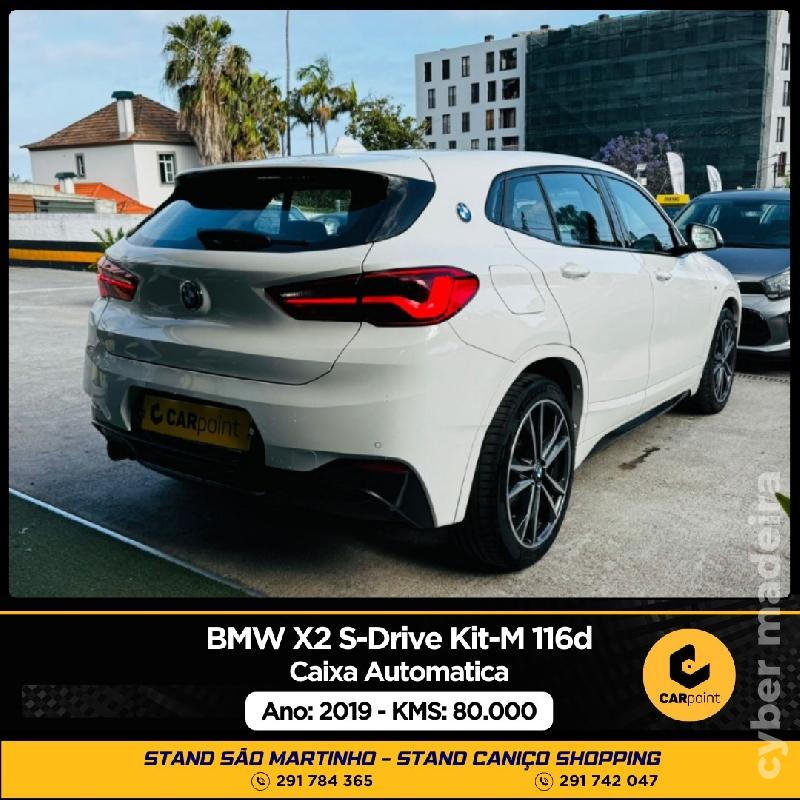 BMW X2 S-Drive Kit-M 116d Automático : 1.5cc 116cv Gasóleo