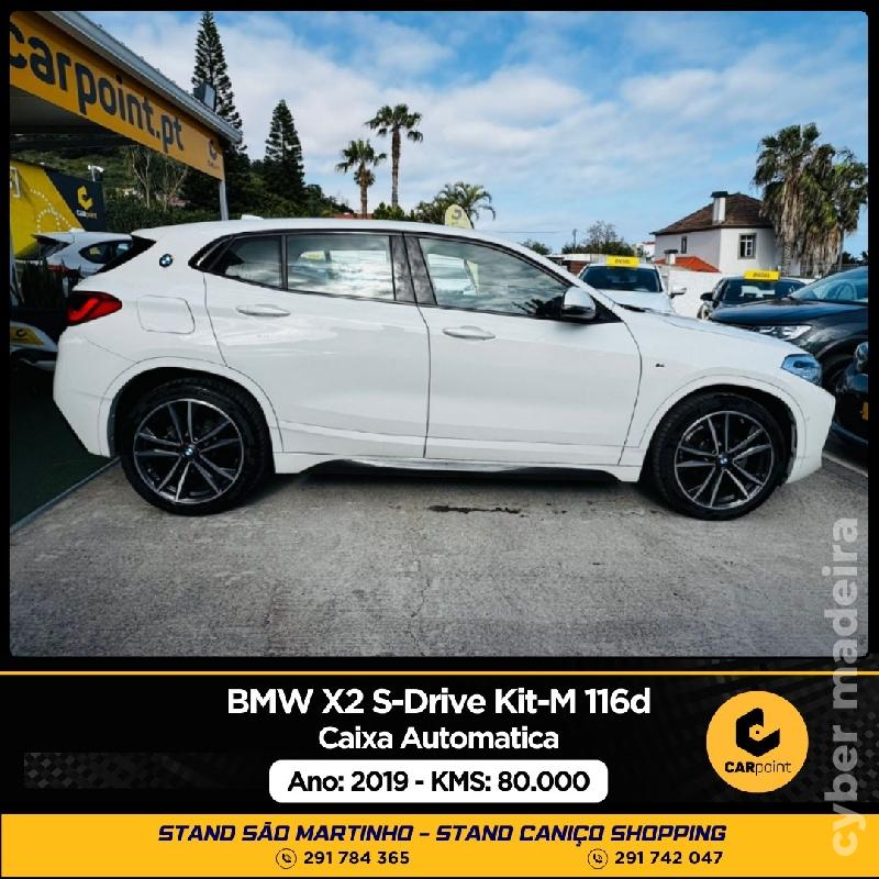 BMW X2 S-Drive Kit-M 116d Automático : 1.5cc 116cv Gasóleo