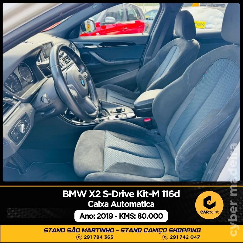 BMW X2 S-Drive Kit-M 116d Automático : 1.5cc 116cv Gasóleo