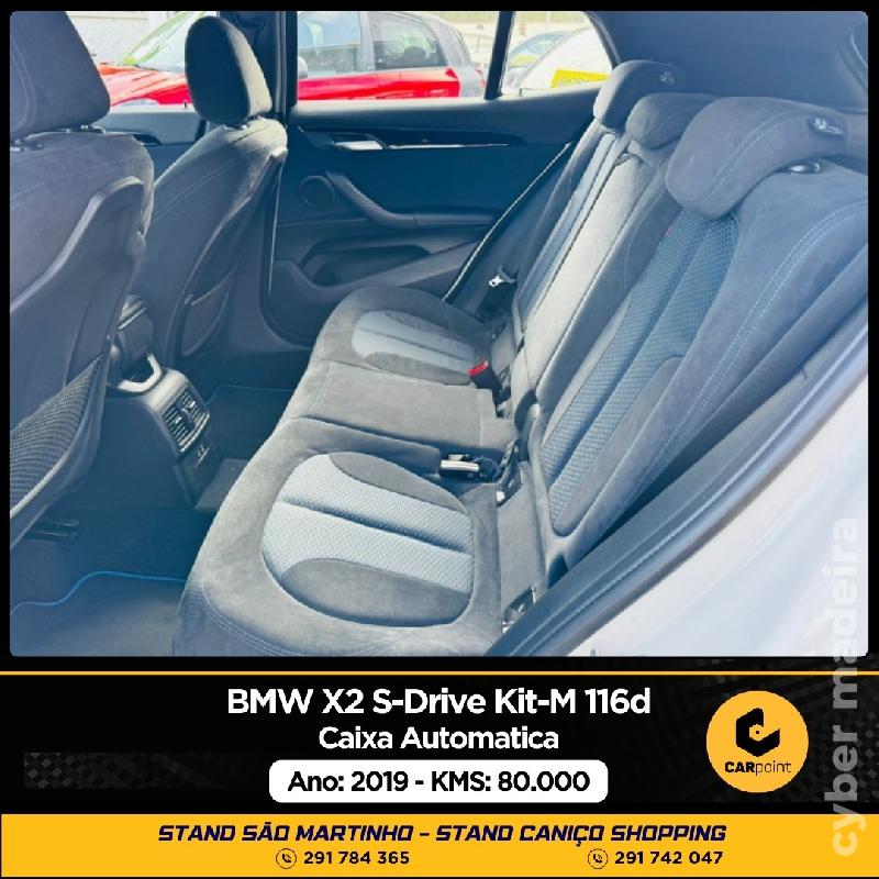 BMW X2 S-Drive Kit-M 116d Automático : 1.5cc 116cv Gasóleo