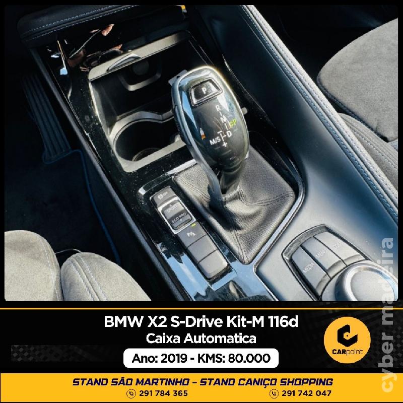 BMW X2 S-Drive Kit-M 116d Automático : 1.5cc 116cv Gasóleo