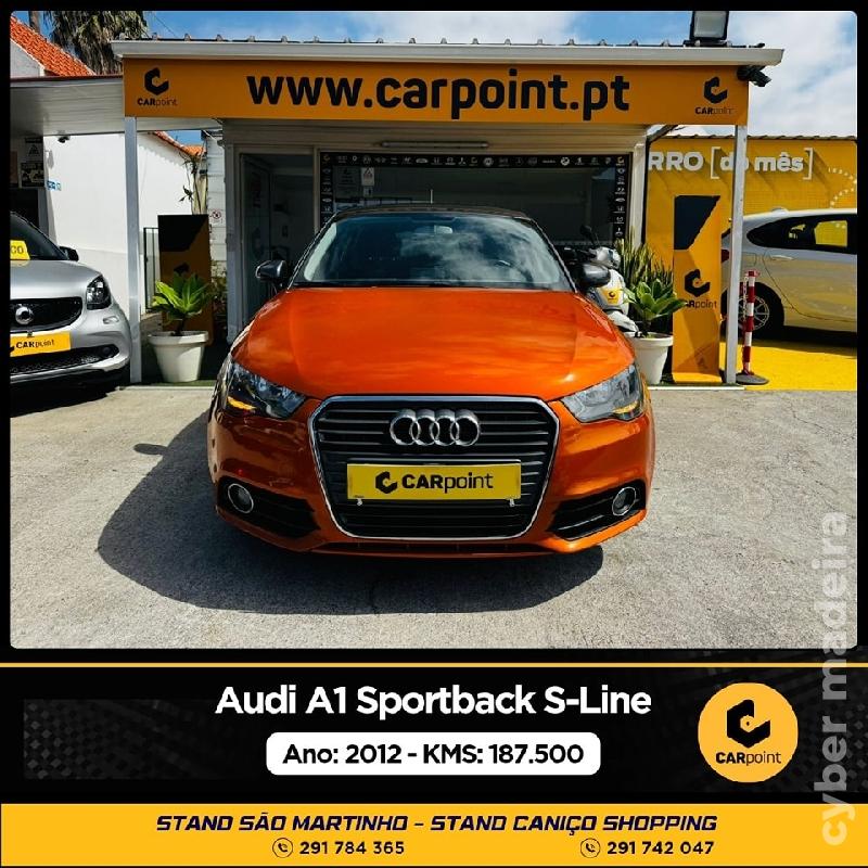 AUDI A1 Sportback S-Line : 1.6cc TDi 90cv Gasóleo 
