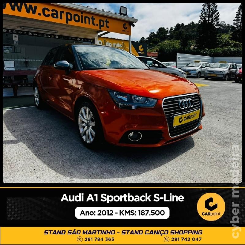 AUDI A1 Sportback S-Line : 1.6cc TDi 90cv Gasóleo 