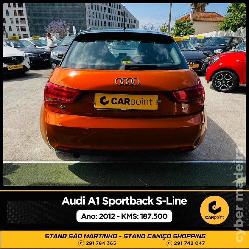 AUDI A1 Sportback S-Line : 1.6cc TDi 90cv Gasóleo 