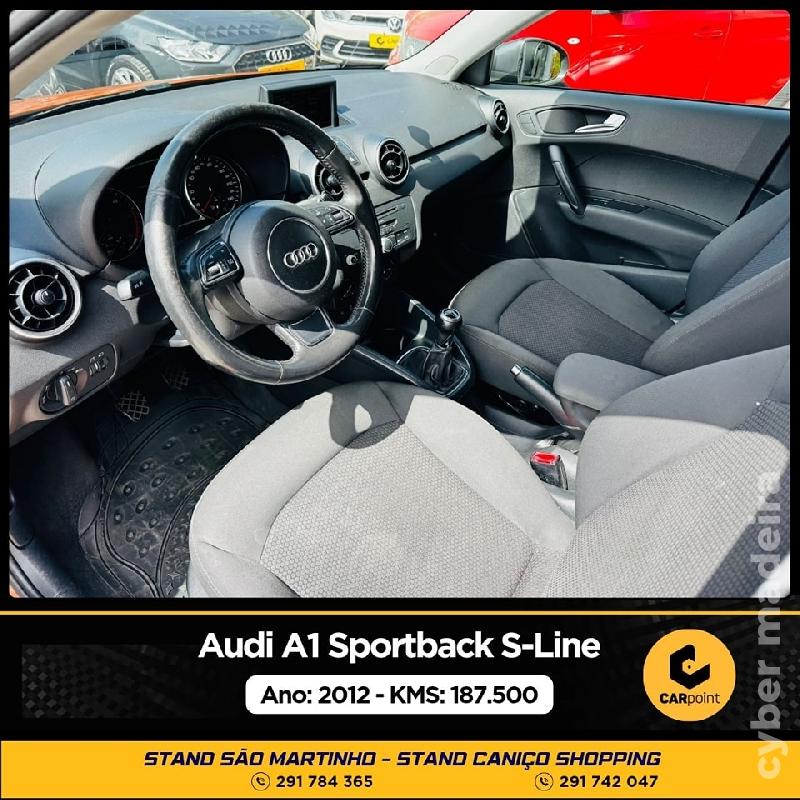 AUDI A1 Sportback S-Line : 1.6cc TDi 90cv Gasóleo 