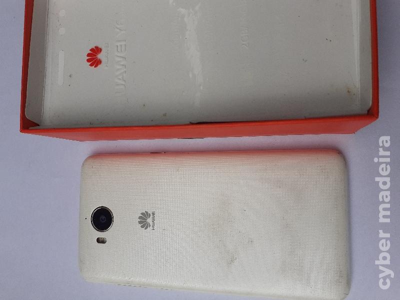 vendo telemóvel branco usado em boas condições 
