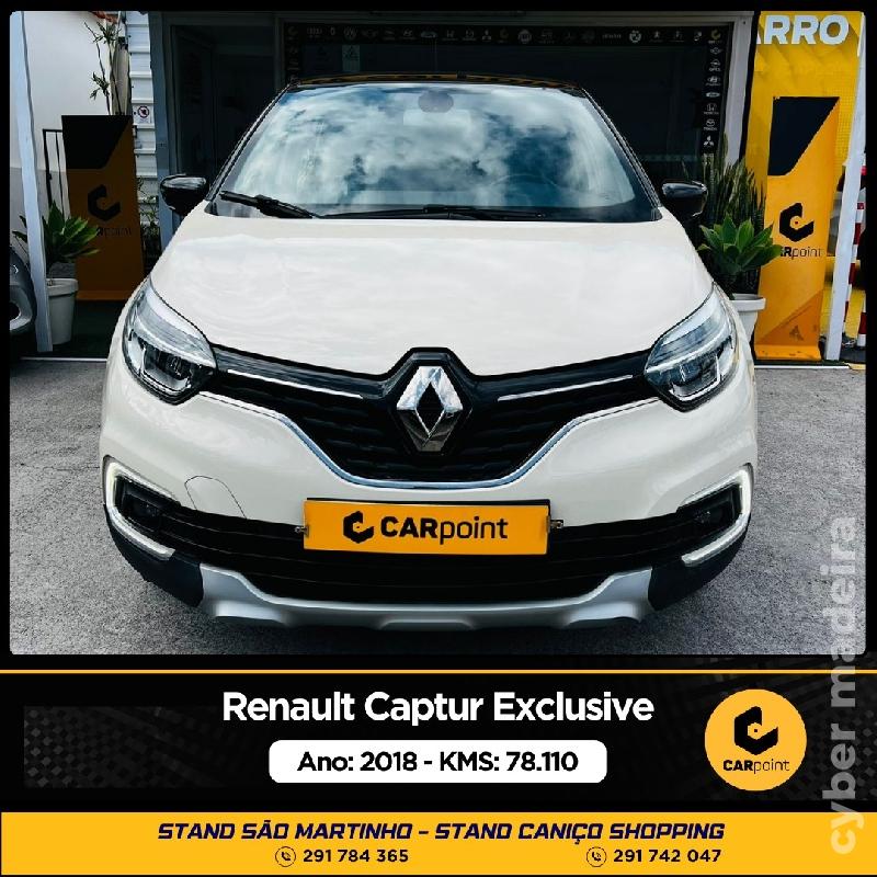 RENAULT CAPTUR Exclusive : 1.5 DCi 110cv Gasóleo 