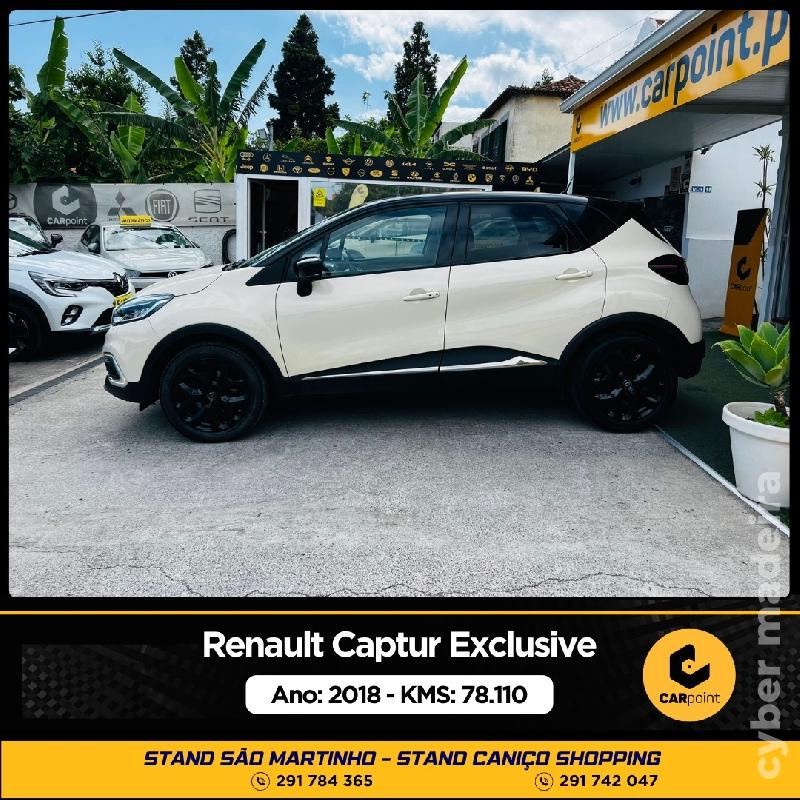 RENAULT CAPTUR Exclusive : 1.5 DCi 110cv Gasóleo 