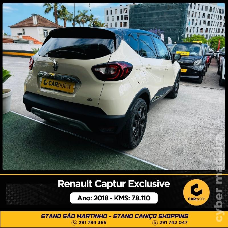 RENAULT CAPTUR Exclusive : 1.5 DCi 110cv Gasóleo 