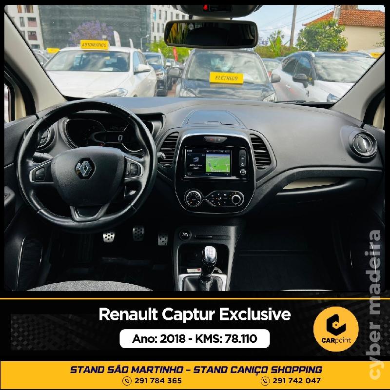 RENAULT CAPTUR Exclusive : 1.5 DCi 110cv Gasóleo 