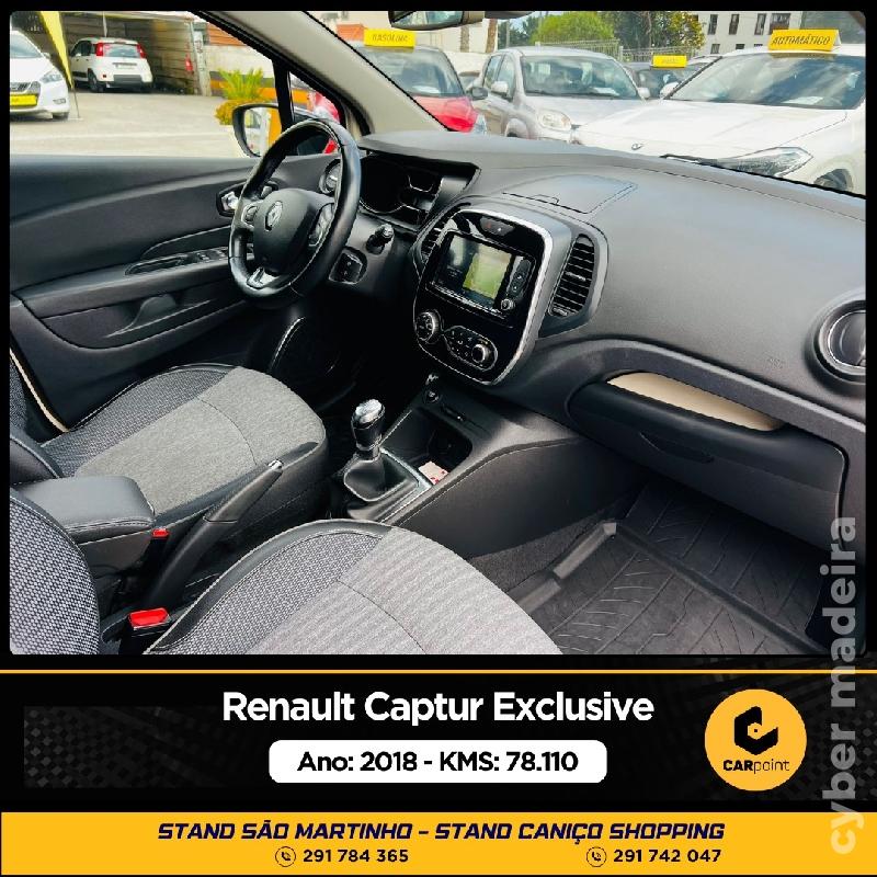 RENAULT CAPTUR Exclusive : 1.5 DCi 110cv Gasóleo 