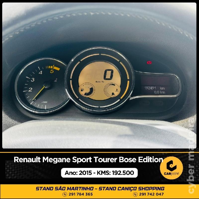 RENAULT MEGANE Sport Tourer Bose Edition : 1.6cc Dci 131cv Gasóleo 