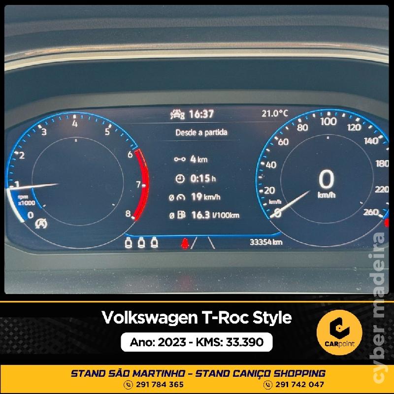VOLKSWAGEN T-ROC Style : 1.0cc TSi 110cv Gasolina 