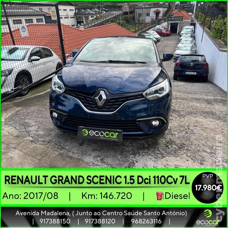 RENAULT SCENIC 1.5 DCI 110 cv - 7 LUGARES Gasóleo 