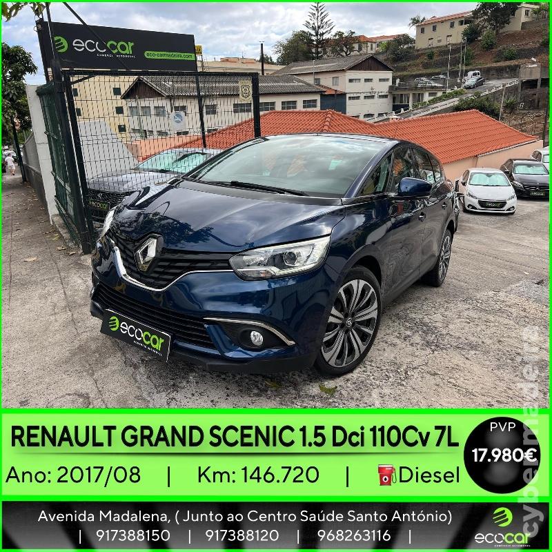 RENAULT SCENIC 1.5 DCI 110 cv - 7 LUGARES Gasóleo