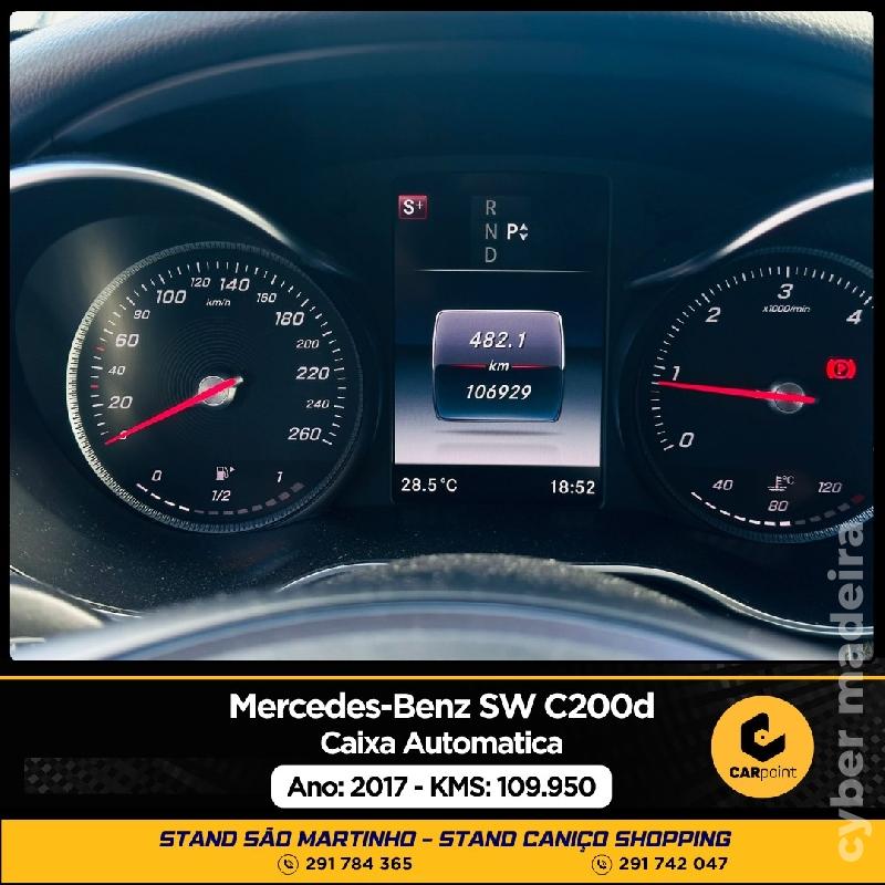 MERCEDES C SW C200d Avantgarde Automático : 1.6cc CDi 136cv Gasóleo 