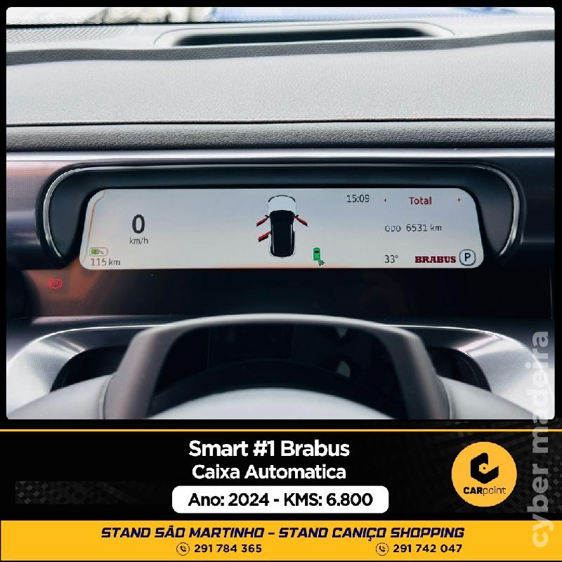 SMART SMART #1 Brabus : 66kw 428cv Tração 4 rodas 440km autonomia Eléctrico 
