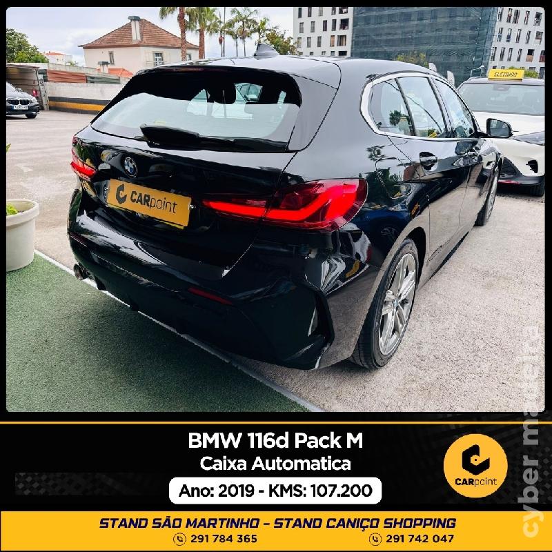BMW Serie 1 Pack M Automático : Motor 1.5cc Diesel 116cv Gasóleo