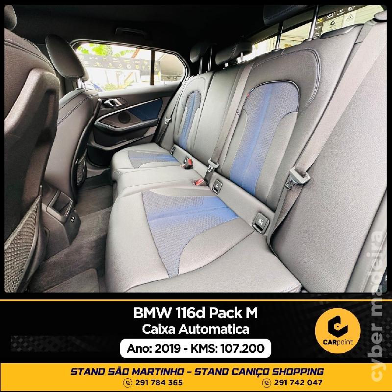 BMW Serie 1 Pack M Automático : Motor 1.5cc Diesel 116cv Gasóleo
