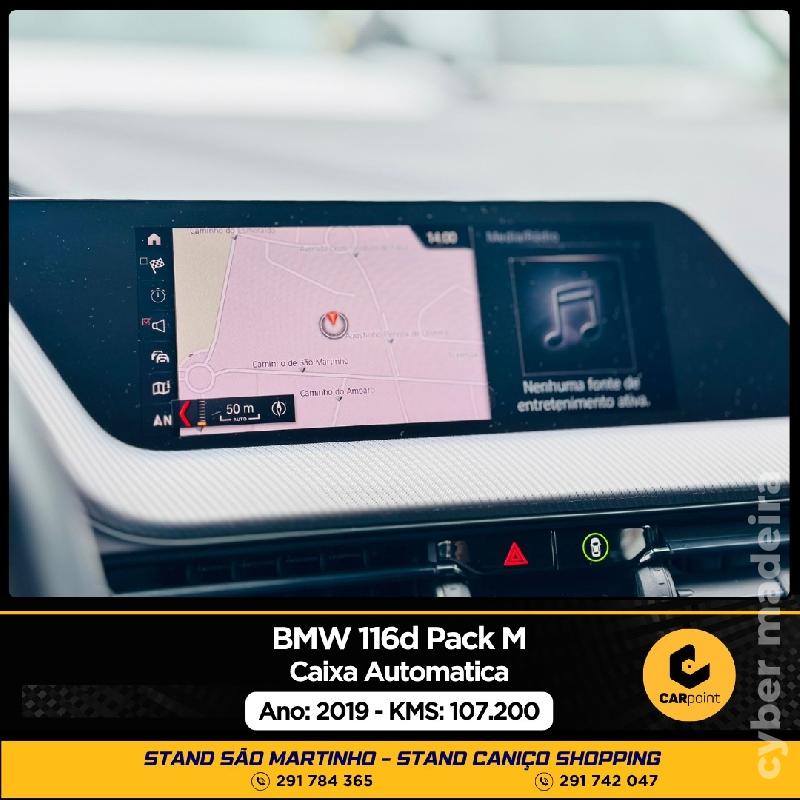 BMW Serie 1 Pack M Automático : Motor 1.5cc Diesel 116cv Gasóleo