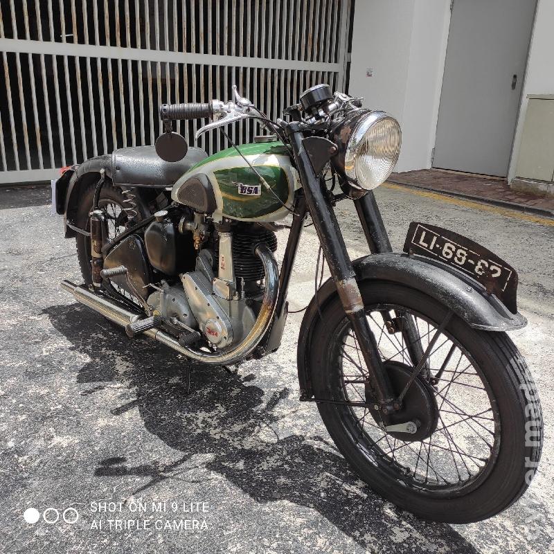 Outras B. S. A. 350 B31 ano 1951 350cc Grande turismo