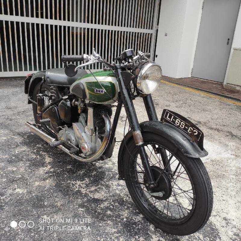 Outras B. S. A. 350 B31 ano 1951 350cc Grande turismo