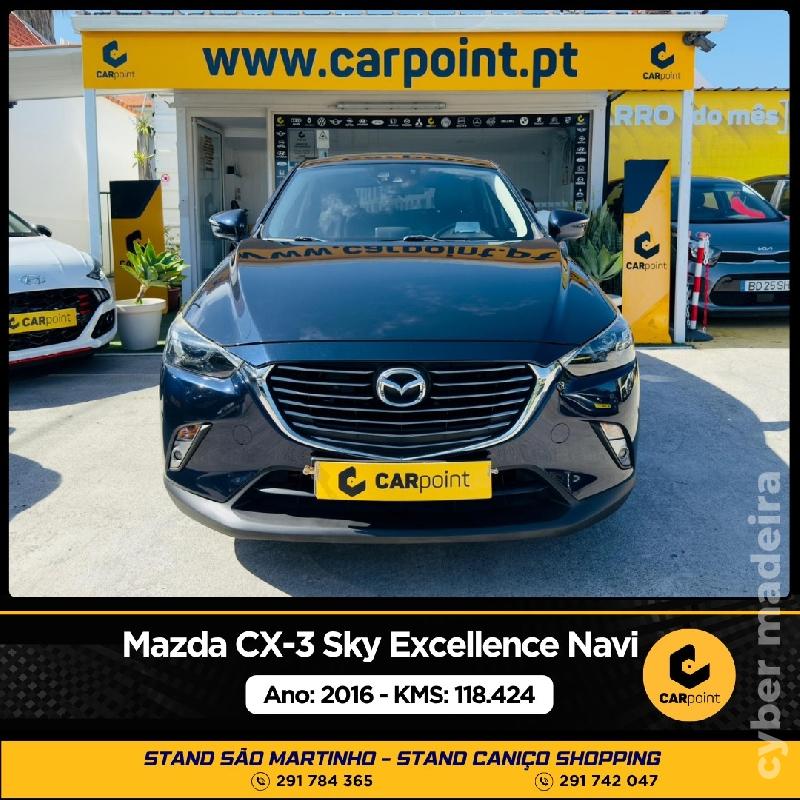 MAZDA 3 CX-3 Sky Excellence Navi 1.5cc 105cv Gasóleo 