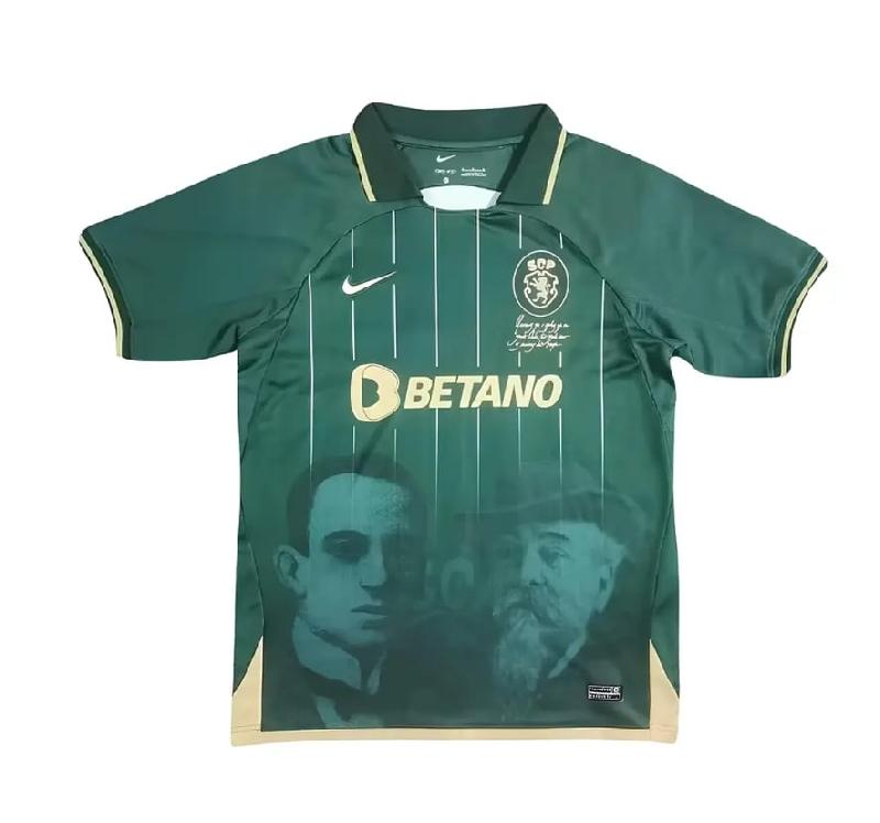 Camisola Comemorativa Sporting CP 5 Violinos 24/25 (Nova com etiqueta - Tamanho M) 