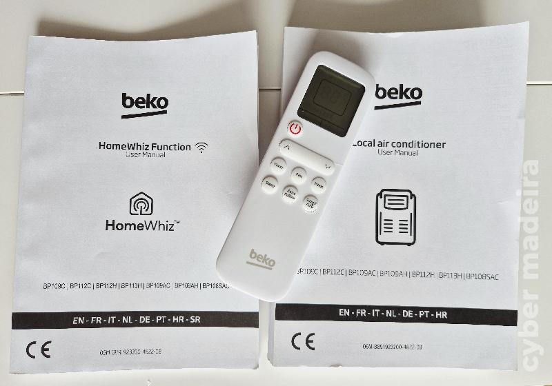 2x Ar Condicionado Beko BP112H - Novo com factura