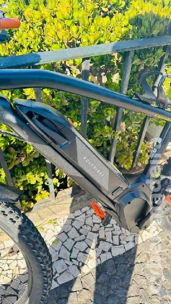 Superior BTT Homem Vendo bicicleta rockrider eléctrica Bicicleta BTT Elétrica Semirrígida 27,5" E-ST 500 PRETO 