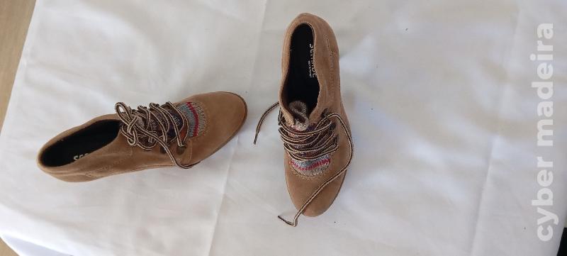 Botins castanhos NOVOS nº38 38 