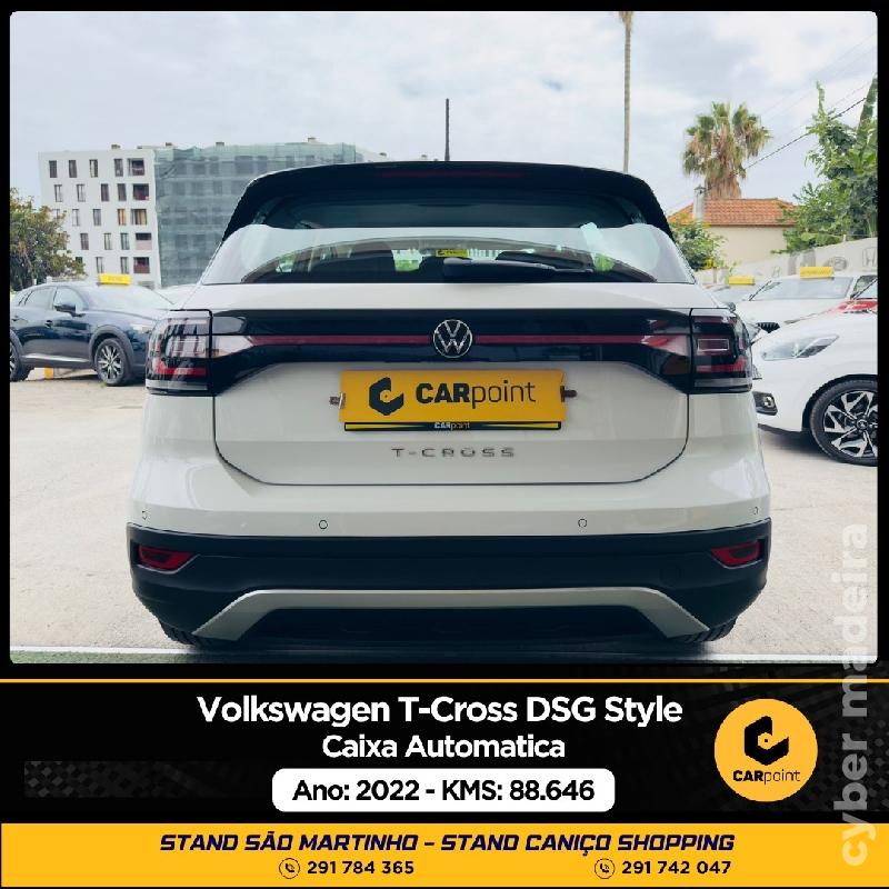 VOLKSWAGEN T-CROSS DSG Style Automático 1.0cc TSi 110cv Gasolina