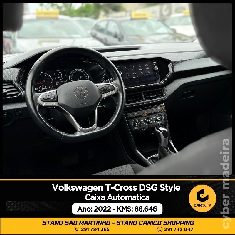 VOLKSWAGEN T-CROSS DSG Style Automático 1.0cc TSi 110cv Gasolina