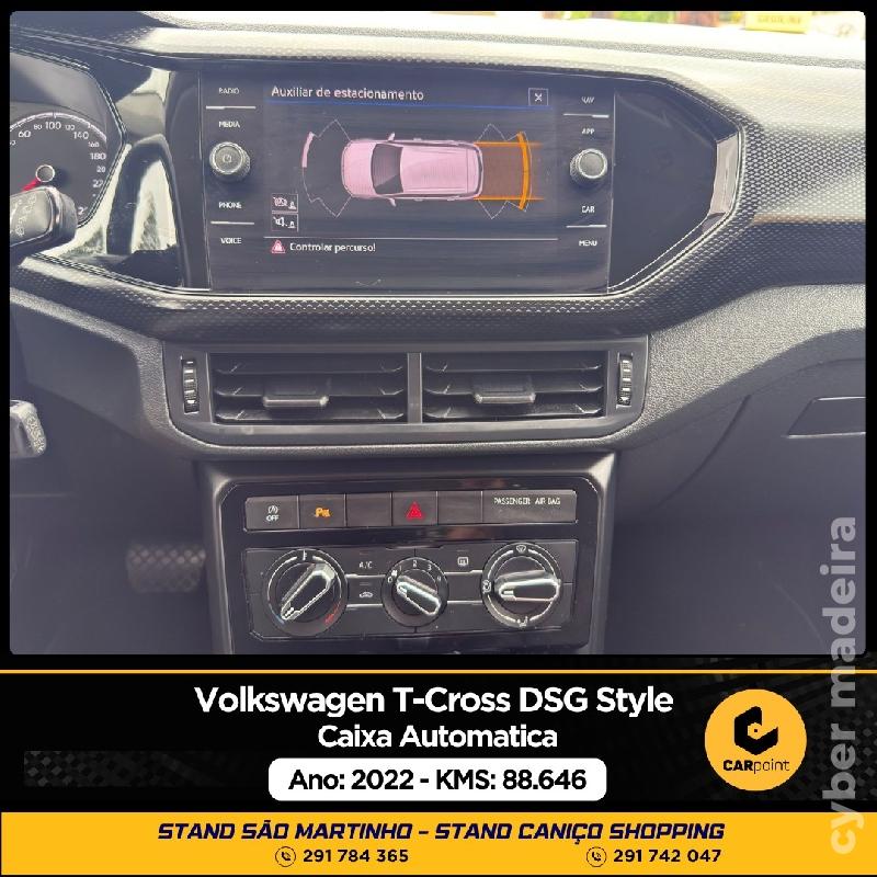 VOLKSWAGEN T-CROSS DSG Style Automático 1.0cc TSi 110cv Gasolina