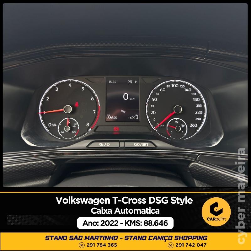 VOLKSWAGEN T-CROSS DSG Style Automático 1.0cc TSi 110cv Gasolina