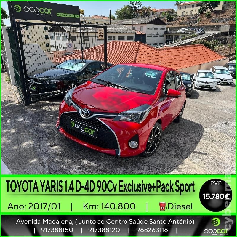 TOYOTA YARIS 1.4 D-4D 90 cv Gasóleo