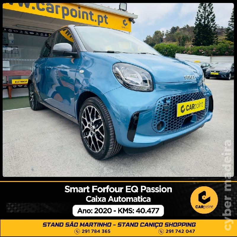 SMART FORFOUR 60kw 82cv 135km autonomia 100% elétrico Eléctrico