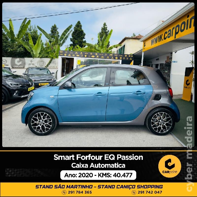 SMART FORFOUR 60kw 82cv 135km autonomia 100% elétrico Eléctrico