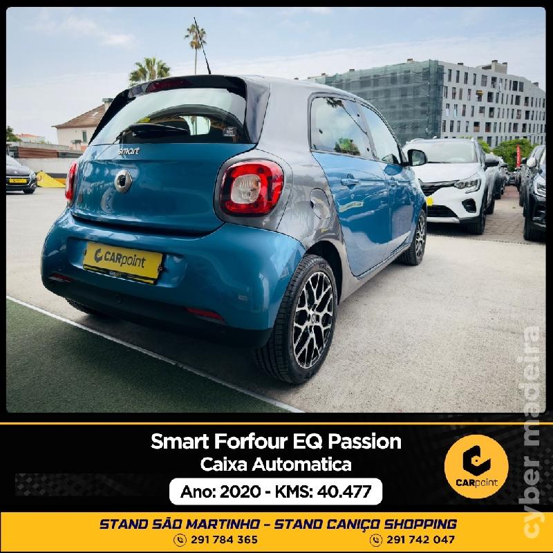 SMART FORFOUR 60kw 82cv 135km autonomia 100% elétrico Eléctrico