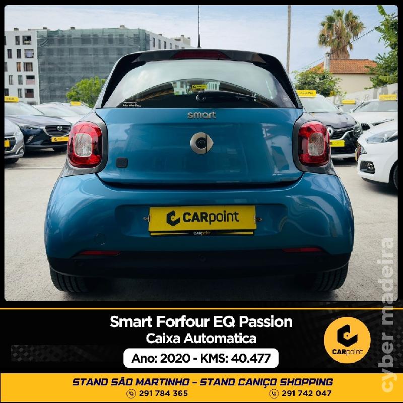 SMART FORFOUR 60kw 82cv 135km autonomia 100% elétrico Eléctrico