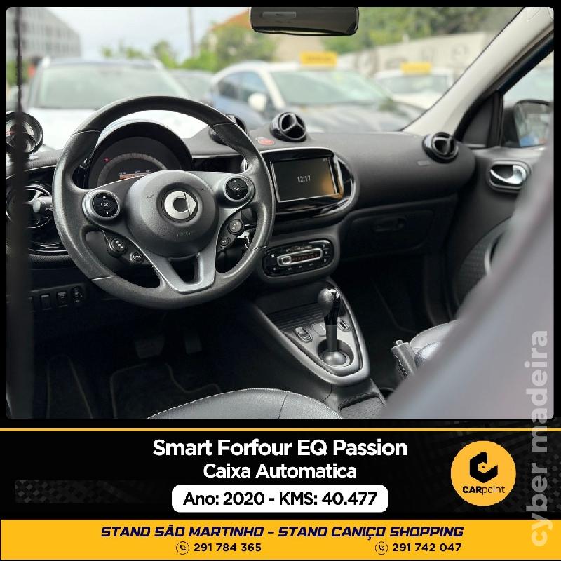 SMART FORFOUR 60kw 82cv 135km autonomia 100% elétrico Eléctrico