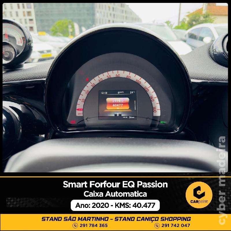 SMART FORFOUR 60kw 82cv 135km autonomia 100% elétrico Eléctrico
