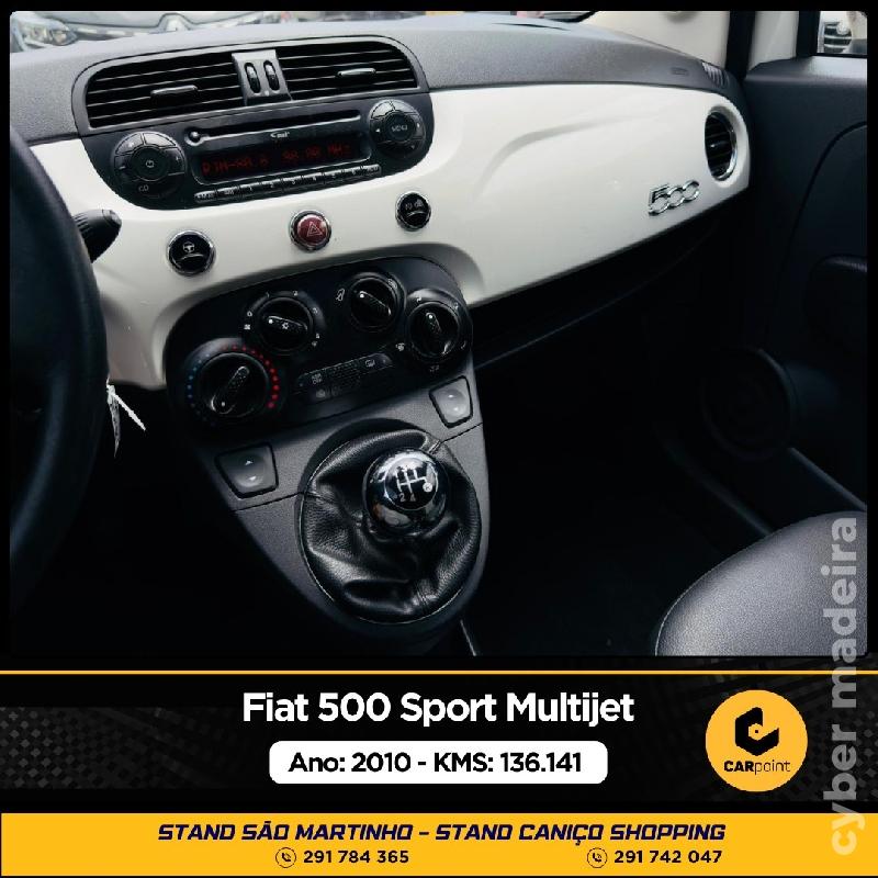 FIAT 500 Sport 1.3cc Multijet 95cv Gasóleo