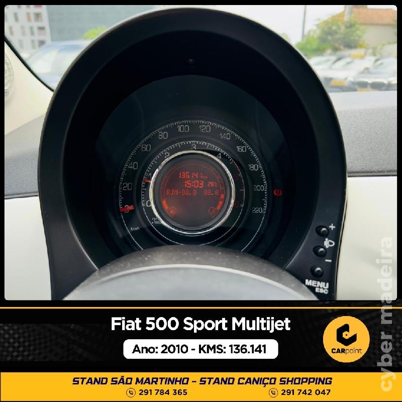 FIAT 500 Sport 1.3cc Multijet 95cv Gasóleo