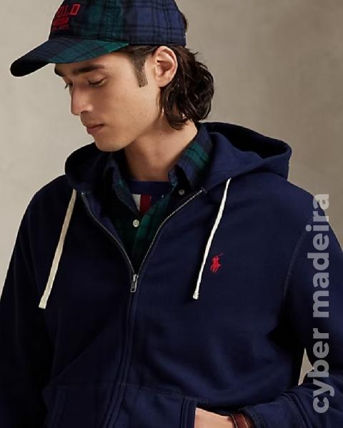 Camisola com capuz em tecido polar Polo Ralph Lauren