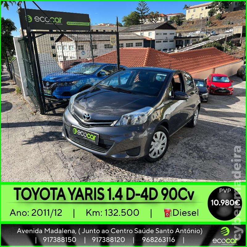 TOYOTA YARIS 1.4 D-4D 90 cv Gasóleo